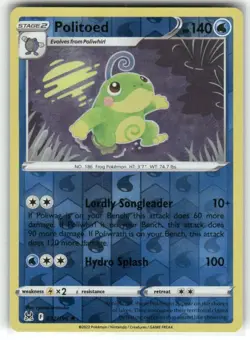 Politoed 032/196 Lost Origin Reverse Holo Pokemon TCG - Image 1