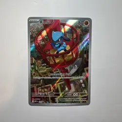 Riolu 010 Pokemon Me: Mega Evolution Promo Holo Art Rare - Image 1