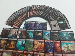 MTG Magic BLACK WALTZ #3 EDH DECK Final Fantasy Custom Commander Revised 100 - Image 2