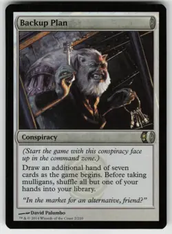 MTG Backup Plan Foil R Conspiracy 2 LP - Image 1