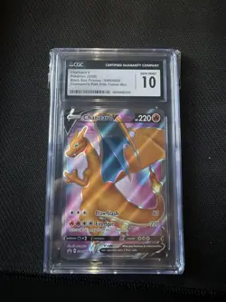 CGC 10 GEM MINT Charizard V SWSH050 Holo Champions Path ETB Star Promo Pokemon - Image 1