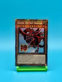 NM - 2026 Yu-Gi-Oh! Slifer The Sky Dragon RA05-EN128 Starlight Rare 1st Edition - Image 1