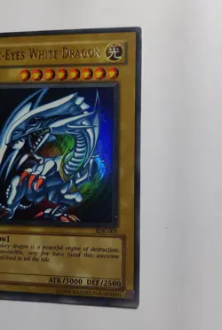 Blue-Eyes White Dragon SDK-001 Starter Deck: Kaiba,Unlimited, UTR, LP Condition - Image 5