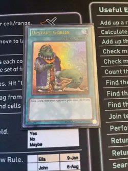 Upstart Goblin LCYW-EN265 LP Yu-Gi-Oh Ultra Rare Unl Edition - Image 1