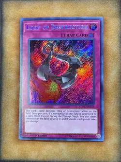 Yugioh Loop of Destruction LCKC-EN110 Secret Rare 1st Ed NM - Image 1