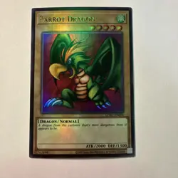 Yugioh Parrot Dragon LCKC-EN096 Ultra Rare NM Unlimited - Image 1
