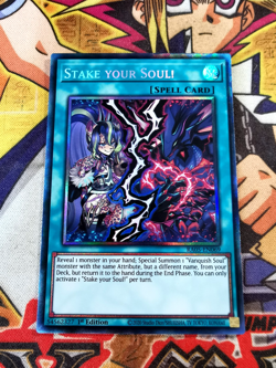 Stake your Soul! ra05-en069 (NEW) Collectors Rare Yu-Gi-Oh! - Image 1