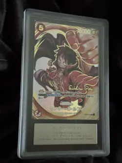 ARS 10 Luffy ST01-012 OP-05 Eiichiro Oda Signature One Piece JP *USA Shipper* - Image 1