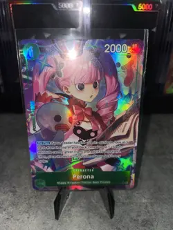 Perona (Alt Art) OP12-034 SR Legacy of the Master - ONE PIECE Card Game English - Image 1