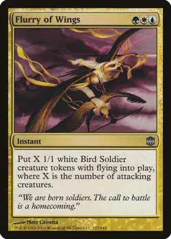 Flurry of Wings Alara Reborn NM White Blue Green Uncommon MAGIC CARD ABUGames - Image 1