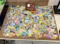 3LB Lot of Various Assorted Pokemon Cards TCG CCG in Collectible Tin - Image 1