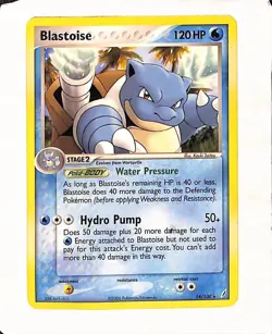 Blastoise 14/100 EX Crystal Guardians Rare 2006 Pokemon Card - Image 1