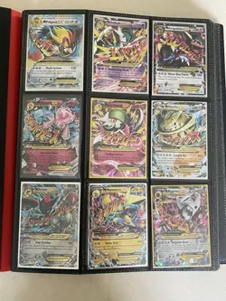 Pokemon Binder Bulk Lot Ex, Mega, Ex, Full Art, Trainers. 138 Cards Total - Image 1