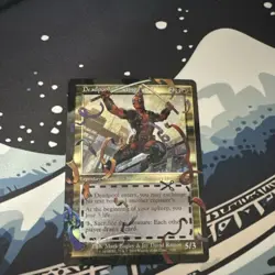 Deadpool Trading card pool party foil - Image 1