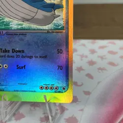 Vintage Pokemon Card Wailord 14/109 EX Ruby & Sapphire Reverse Holo - Image 5