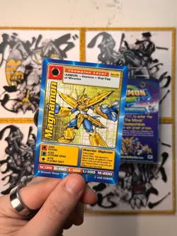 Magnamon Mo-09 Digimon: The Movie Promo card (+ 1 sealed promo pack!) - Image 2