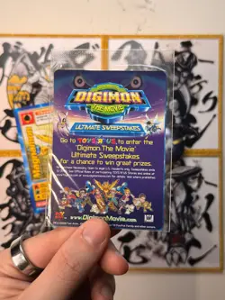 Magnamon Mo-09 Digimon: The Movie Promo card (+ 1 sealed promo pack!) - Image 4