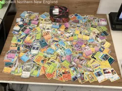 3LB Lot of Various Assorted Pokemon Cards TCG CCG in Collectible Tin - Image 1