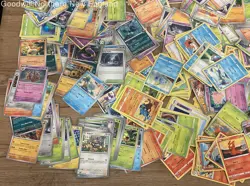 3LB Lot of Various Assorted Pokemon Cards TCG CCG in Collectible Tin - Image 5