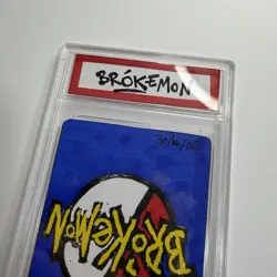 1/1 Original Hand Drawn Minx Jynx Slabbed Signed Brokemon Parody Pokemon Card - Image 5