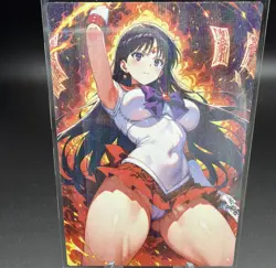 Rei Hino Sailor Mars Anime Waifu Card Doujin ACG Goddess Holo - Image 1