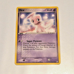 Pokemon Mew 111/110 EX Holon Phantoms Non-Holo Secret Rare Card TCG NM - Image 1