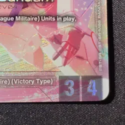 Gundam Card Game- Victory Gundam (LR+) - Phantom Aria (GD04) English NM - Image 5