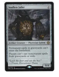 MTG - NM - Soulless Jailer - Phyrexia: All Will Be One 241 - Image 1