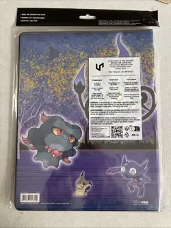 Ultra Pro Binder Pokemon TCG Gengar Haunted Hollows 9 Pocket 180 Cards - Image 2