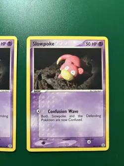 Pokemon Slowpoke Basic 2004 Card Lot 2x 80/112 Regular English - Image 3