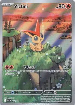 Victini - Holo Promo SV: Scarlet & Violet Promo Cards 208 NM - Image 1