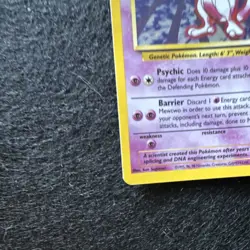 ✨ Mewtwo 10/102 Pokemon TCG 1999 Base Set Holo Unlimited Rare Hologram Card 💎💯 - Image 5