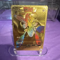Pokemon Scizor VMAX Gold Foil Card - Image 1