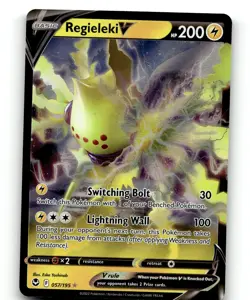 Regieleki V Holo Ultra Rare Prize Pack Series Cards 057/195 NM - Image 1