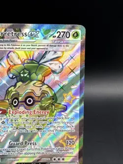 Forretress EX 212/091 Paldean Fates Full Art Holo Pokemon Card - Image 3