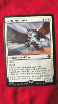 MTG Aven Interrupter - Outlaws of Thunder Junction (OTJ) - Image 1