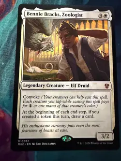 MTG Bennie Bracks, Zoologist Commander: Murders at Karlov Manor (0057) LP - Image 1