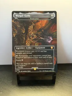 MTG Morgul-Knife (0353) *Non-Foil* Borderless Box Topper Lord Of The Rings - Image 1