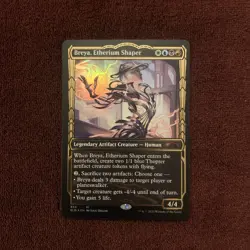 Breya Etherium Shaper Secret Lair Drop Gilded Foil 454 NM+ Unplayed MTG Card - Image 1