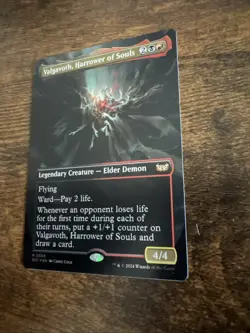 MTG English Valgavoth, Harrower of Souls (Borderless) LP Foil - Image 3