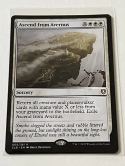 Ascend from Avernus 05/361 MTG D&D CL Baldur's Gate 2022 Near Mint Pack Fresh - Image 2