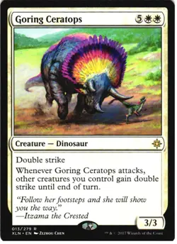 GORING CERATOPS 13 RARE IXALAN MAGIC: THE GATHERING LP - Image 1