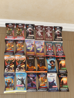 Magic The Gathering 24X OLD Draft Booster Pack NEW SEAL MINT! - Image 1