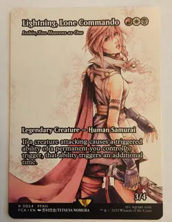 Lightning, Lone Commando - Isshin, Two Heavens as One (Showcase) Final Fantasy - Image 1