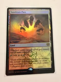 Sundown Pass (FOIL) ✅Secrets of Strixhaven ✅ Magic (mtg) - Image 1
