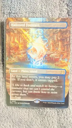 Hallowed Fountain (Borderless) Lorwyn Eclipsed Foil - Image 1