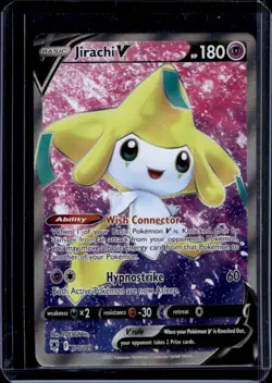 2022 Pokemon SWSH Astral Radiance Jirachi V Ultra Rare #170/189 - Image 1