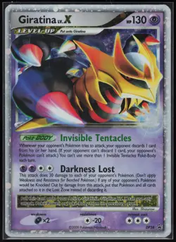 Pokemon TCG Giratina LV.X #DP38 Diamond and Pearl Promos - Image 1