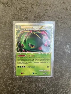 Pokemon Meganium Holo HGSS08 Promo Card 2010 LP/MP - Image 2