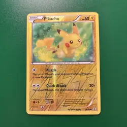 Pokemon TCG Pikachu Generations 26/83 Common 60 HP Reverse Holo English 2016 - Image 1